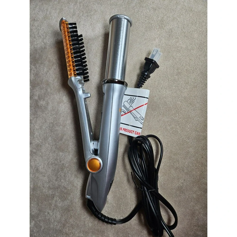InStyler Tre Milano Rotating Hair Straightening Curling Hot Iron 1 1/4